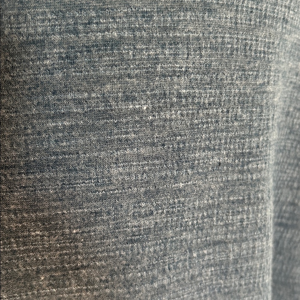 Cable & Gauge Soft Blue Embroidered Textured V-Neck Short Capped Sleeves size 1X - Picture 14 of 16